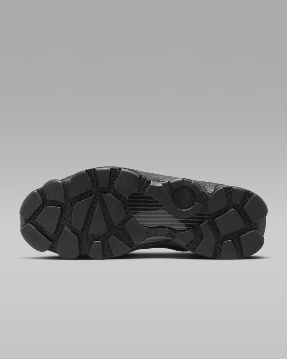 Black winterized jordans top